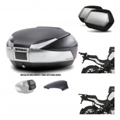 Lateral cases + back trunk + big top fitting + 3p hardware  SH48  SC SH35 PREMIU