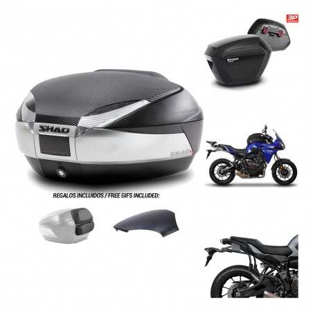 SHAD Maletas laterales + baul trasero herraje montaje 3p SH48 SH23 KIT-193167