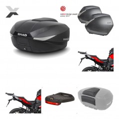 Lateral cases + back trunk + big top fitting + accessories + 3p hardware  SH58X 