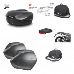 SHAD Maletas laterales + baul trasero herraje montaje accesorios 3p SH58X SH36 SH 36 KIT-194071
