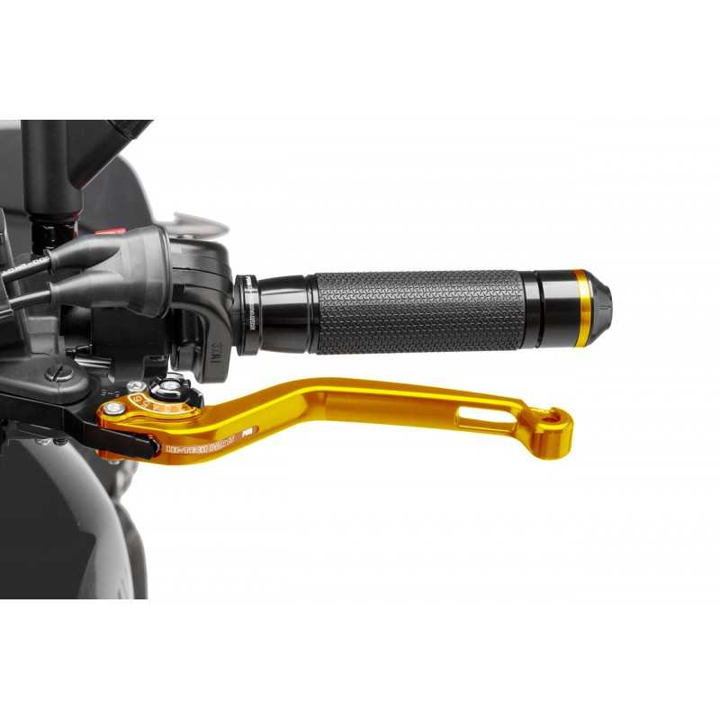 Fixed clutch handle, golden body
