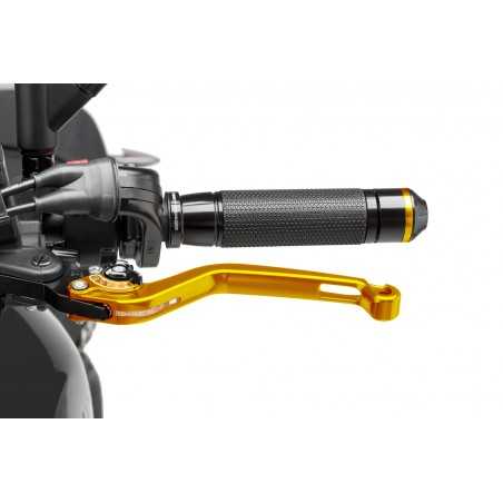Fixed clutch handle, golden body