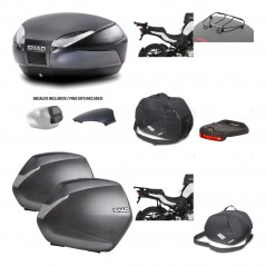 SHAD Maletas laterales + baul trasero herraje montaje accesorios 3p SH48 SH36 SH 36 KIT-193735