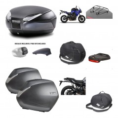 SHAD Maletas laterales + baul trasero herraje montaje accesorios 3p SH48 SH36 SH 36 KIT-193687