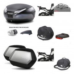 Lateral cases + back trunk + big top fitting + accessories + 3p hardware  SH48  