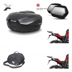 Lateral cases + back trunk + big top fitting + 3p hardware + internal bag  SH58X
