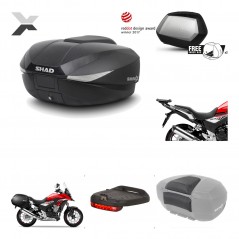 SHAD Maletas laterales + baul trasero herraje montaje accesorios 3p SH58X SH35 KIT-193996