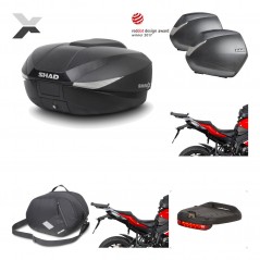 SHAD Maletas laterales + baul trasero herraje montaje accesorios 3p SH58X SH36 SH 36 KIT-193795