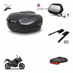 Lateral cases + back trunk + big top fitting + brake light + 3p hardware  SH58X 
