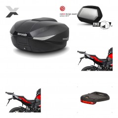 Lateral cases + back trunk + big top fitting + brake light + 3p hardware  SH58X 