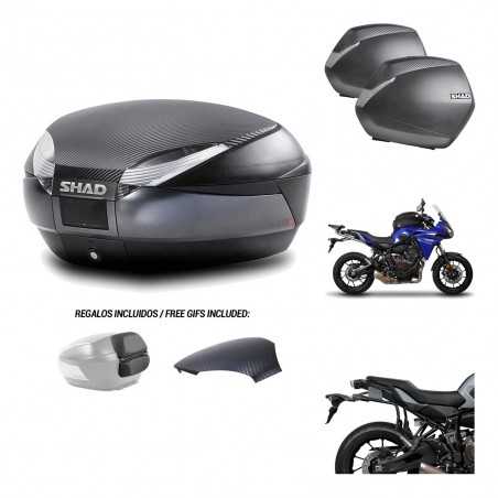 SHAD Maletas laterales + baul trasero herraje montaje 3p SH48 SH36 SH 36 KIT-193646