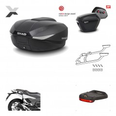 Lateral cases + back trunk + big top fitting + brake light + 3p hardware  SH58X 
