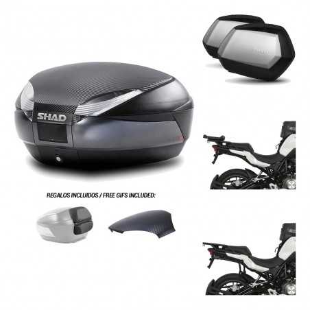 Lateral cases + back trunk + big top fitting + 3p hardware SH48 SC SH35 PREMIU