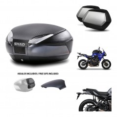 Lateral cases + back trunk + big top fitting + 3p hardware  SH48  SC SH35 PREMIU