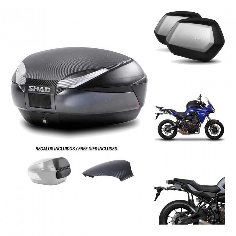 Lateral cases + back trunk + big top fitting + 3p hardware  SH48  SC SH35 PREMIU