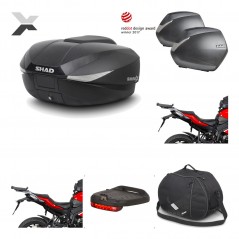SHAD Maletas laterales + baul trasero herraje montaje accesorios 3p SH58X SH36 SH 36 KIT-193808
