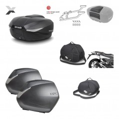 Lateral cases + back trunk + big top fitting + accessories + 3p hardware  SH58X 