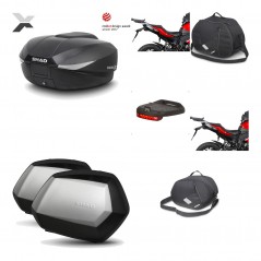Lateral cases + back trunk + big top fitting + accessories + 3p hardware  SH58X 