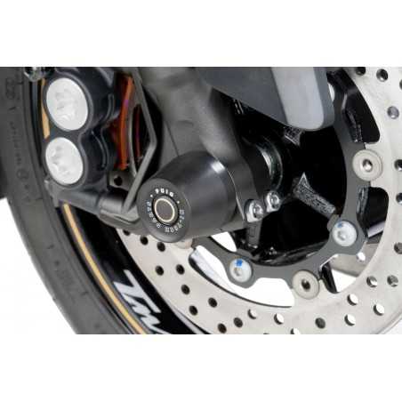 Fork protector front wheel hub