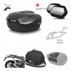 Lateral cases + back trunk + big top fitting + accessories + 3p hardware  SH58X 
