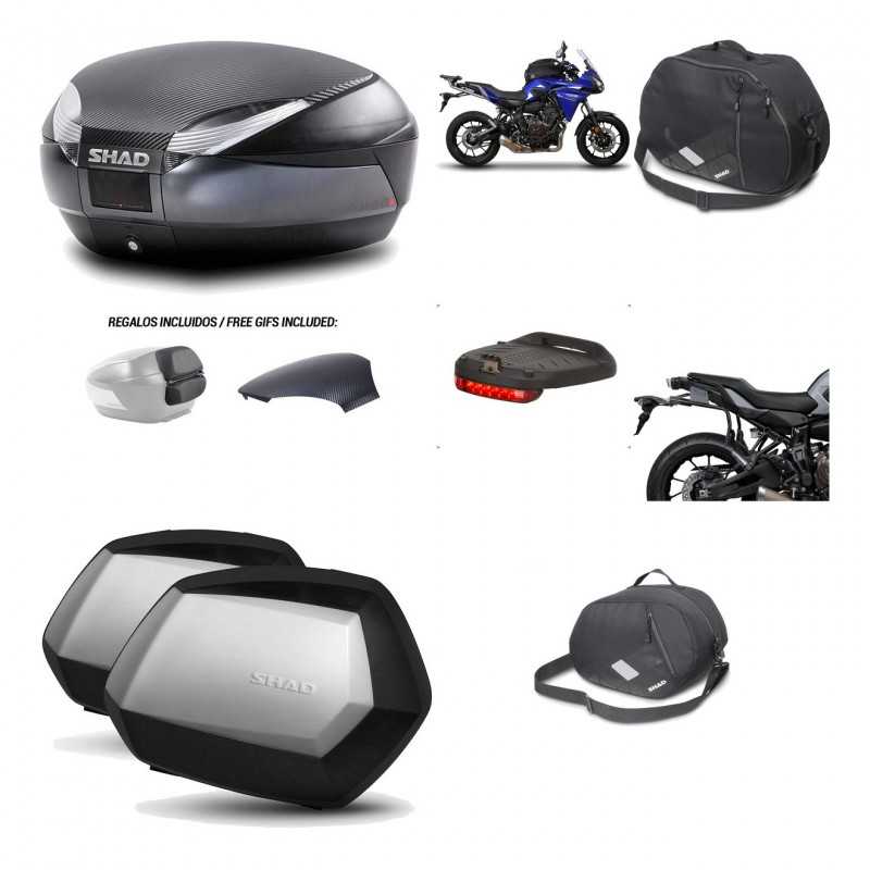Lateral cases + back trunk + big top fitting + accessories + 3p hardware  SH48  