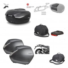 SHAD Maletas laterales + baul trasero herraje montaje accesorios 3p SH58X SH36 SH 36 KIT-194119
