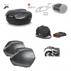 SHAD Maletas laterales + baul trasero herraje montaje accesorios 3p SH58X SH36 SH 36 KIT-194120