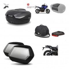 Lateral cases + back trunk + big top fitting + accessories + 3p hardware  SH58X 