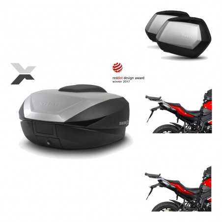 Lateral cases + back trunk + big top fitting + 3p hardware SH59X ALU SC SH35 P