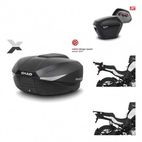 SHAD Maletas laterales + baul trasero herraje montaje 3p SH58X SH23 KIT-194175