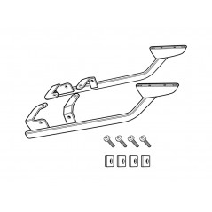 SHAD Maletas laterales + baul trasero herraje montaje accesorios 3p SH59X ALU SH36 SH 36 KIT-194527