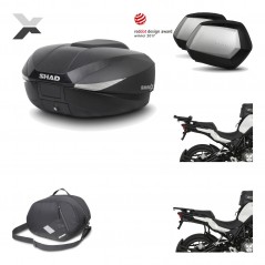 Lateral cases + back trunk + big top fitting + 3p hardware + internal bag  SH58X