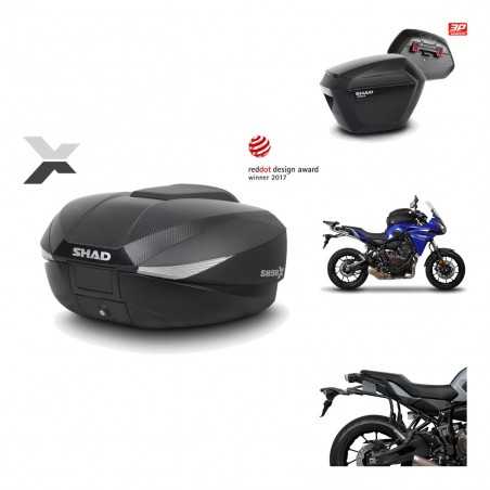 SHAD Maletas laterales + baul trasero herraje montaje 3p SH58X SH23 KIT-194127
