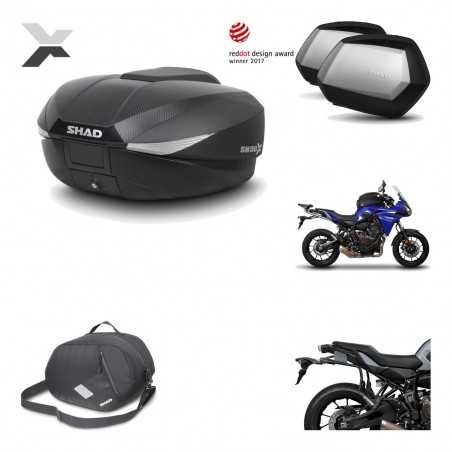 Lateral cases + back trunk + big top fitting + 3p hardware + internal bag  SH58X