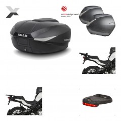 Lateral cases + back trunk + big top fitting + brake light + 3p hardware  SH58X 