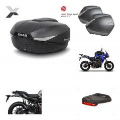 Lateral cases + back trunk + big top fitting + brake light + 3p hardware  SH58X 