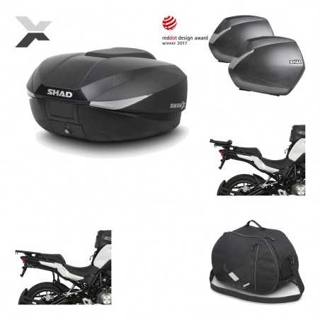 SHAD Maletas laterales + baul trasero herraje montaje bolsa interna 3p SH58X SH36 SH 36 KIT-194186