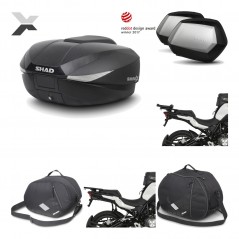 Lateral cases + back trunk + big top fitting + accessories + 3p hardware  SH58X 