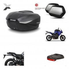 Lateral cases + back trunk + big top fitting + brake light + 3p hardware  SH58X 