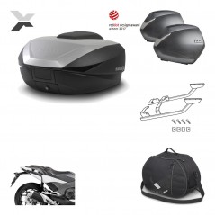 Lateral cases + back trunk + big top fitting + internal bag + 3p hardware  SH59X