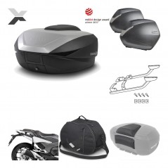 Lateral cases + back trunk + big top fitting + accessories + 3p hardware  SH59X 