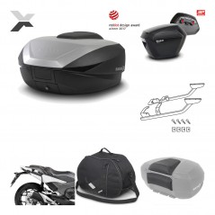 Lateral cases + back trunk + big top fitting + accessories + 3p hardware  SH59X 