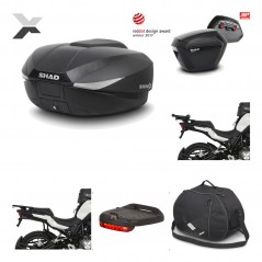 Lateral cases + back trunk + big top fitting + accessories + 3p hardware  SH58X 