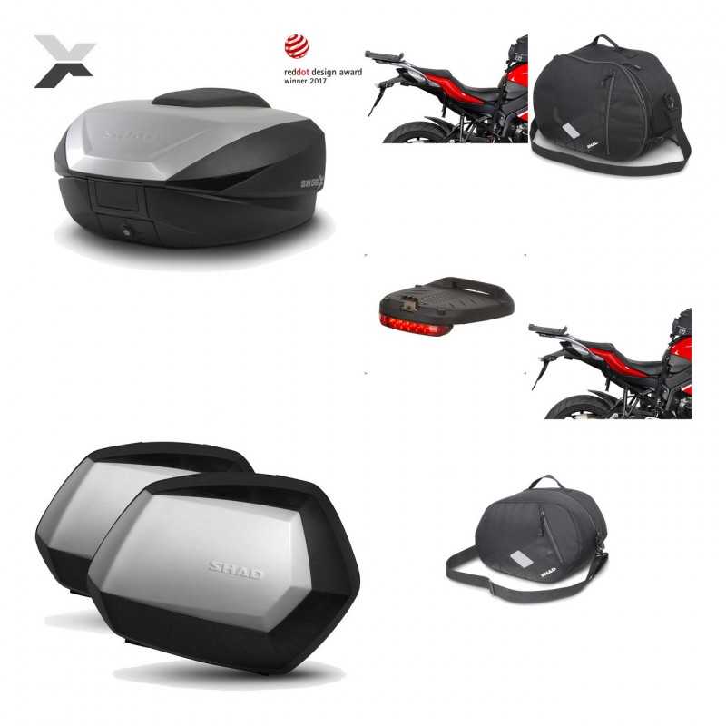 Lateral cases + back trunk + big top fitting + accessories + 3p hardware  SH59X 