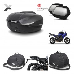Lateral cases + back trunk + big top fitting + accessories + 3p hardware  SH58X 