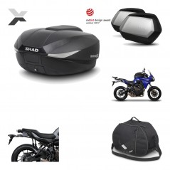 Lateral cases + back trunk + big top fitting + internal bag + 3p hardware  SH58X
