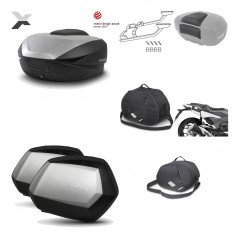 Lateral cases + back trunk + big top fitting + accessories + 3p hardware  SH59X 