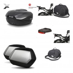 Lateral cases + back trunk + big top fitting + accessories + 3p hardware  SH58X 