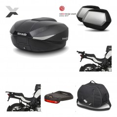 Lateral cases + back trunk + big top fitting + accessories + 3p hardware  SH58X 
