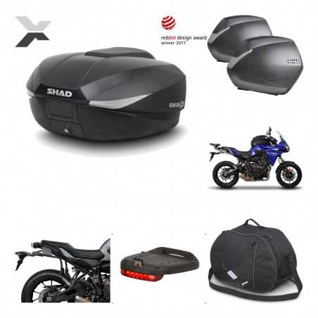 SHAD Maletas laterales + baul trasero herraje montaje accesorios 3p SH58X SH36 SH 36 KIT-194144